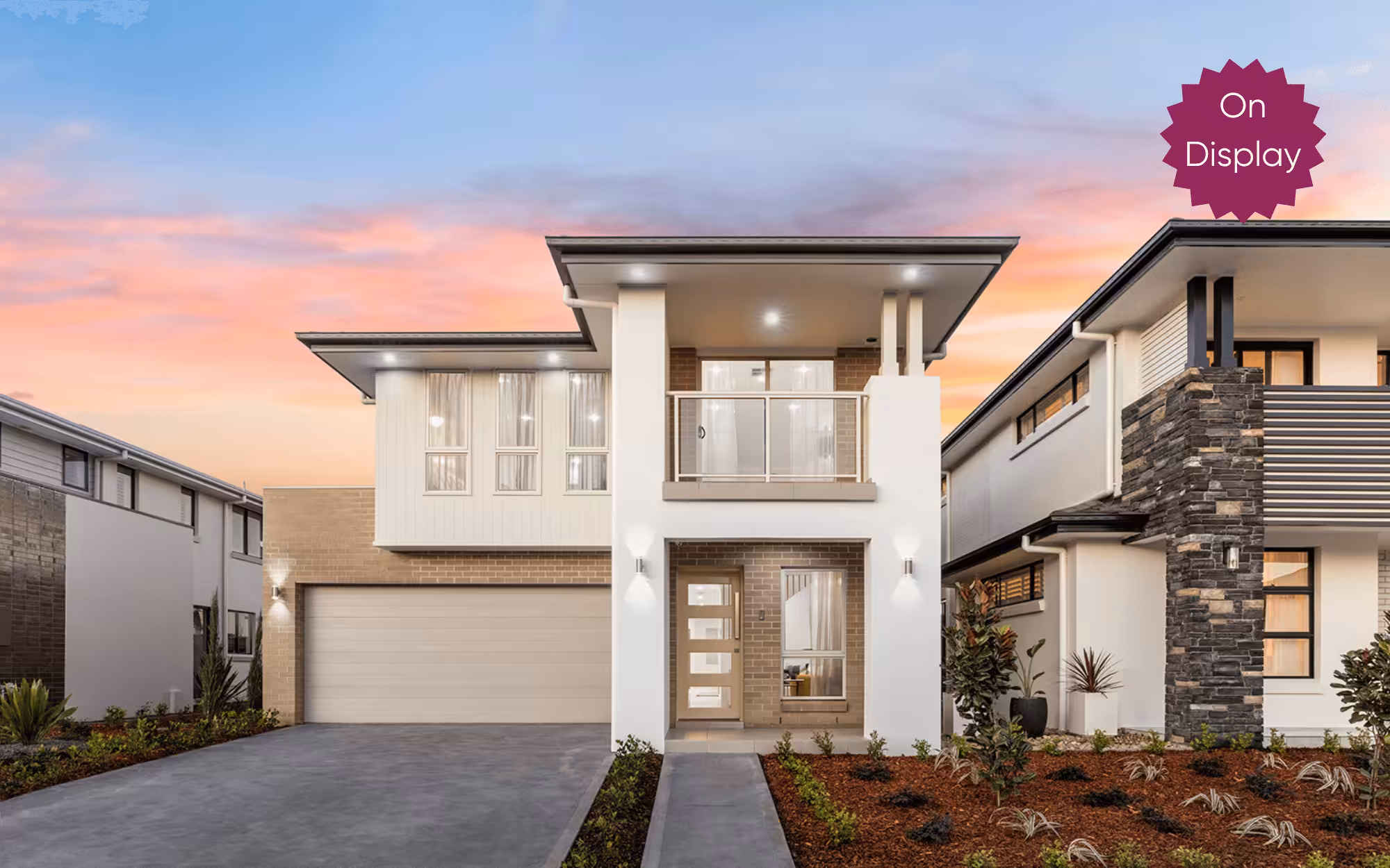 Eden display home front