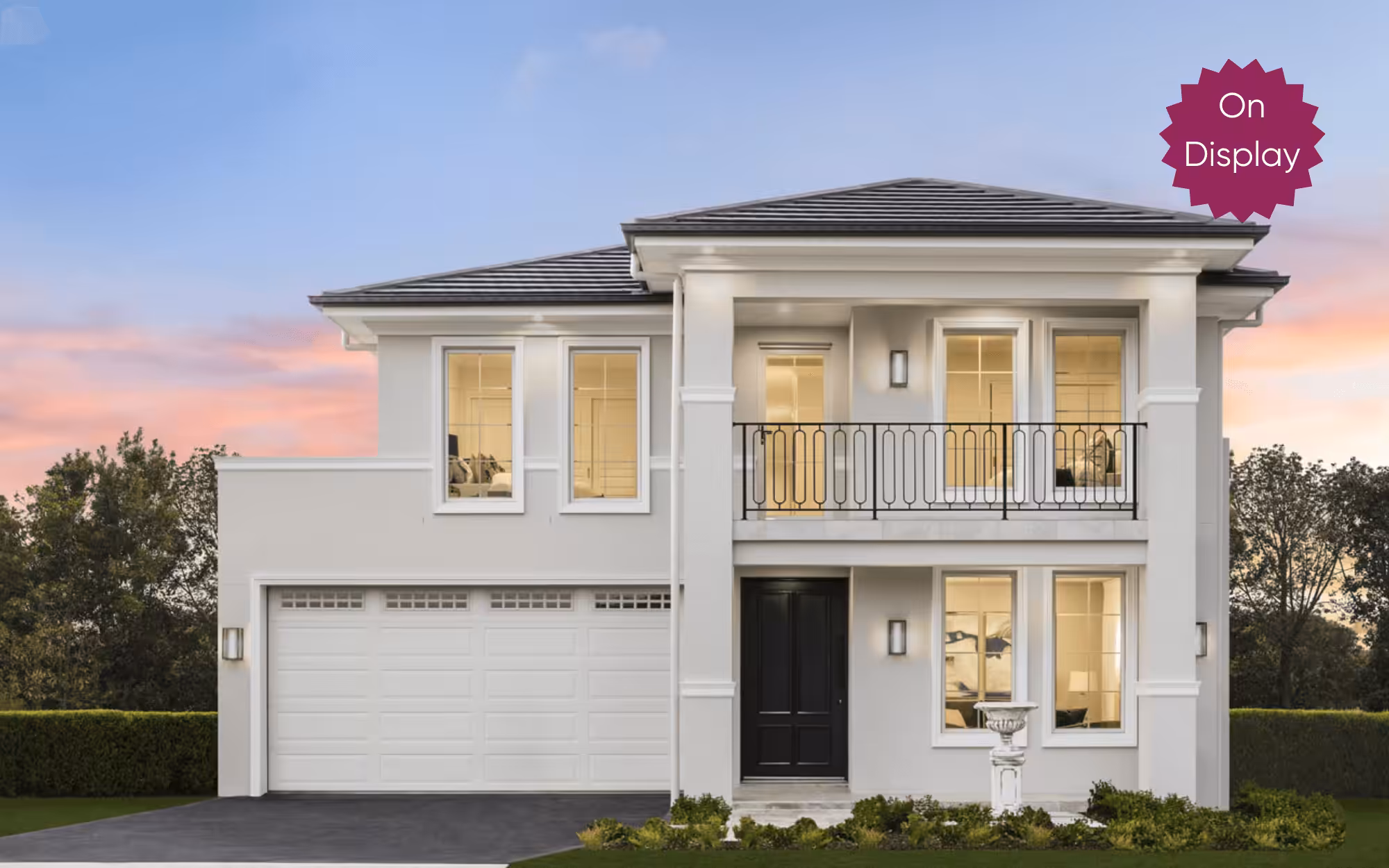 Regency display home front