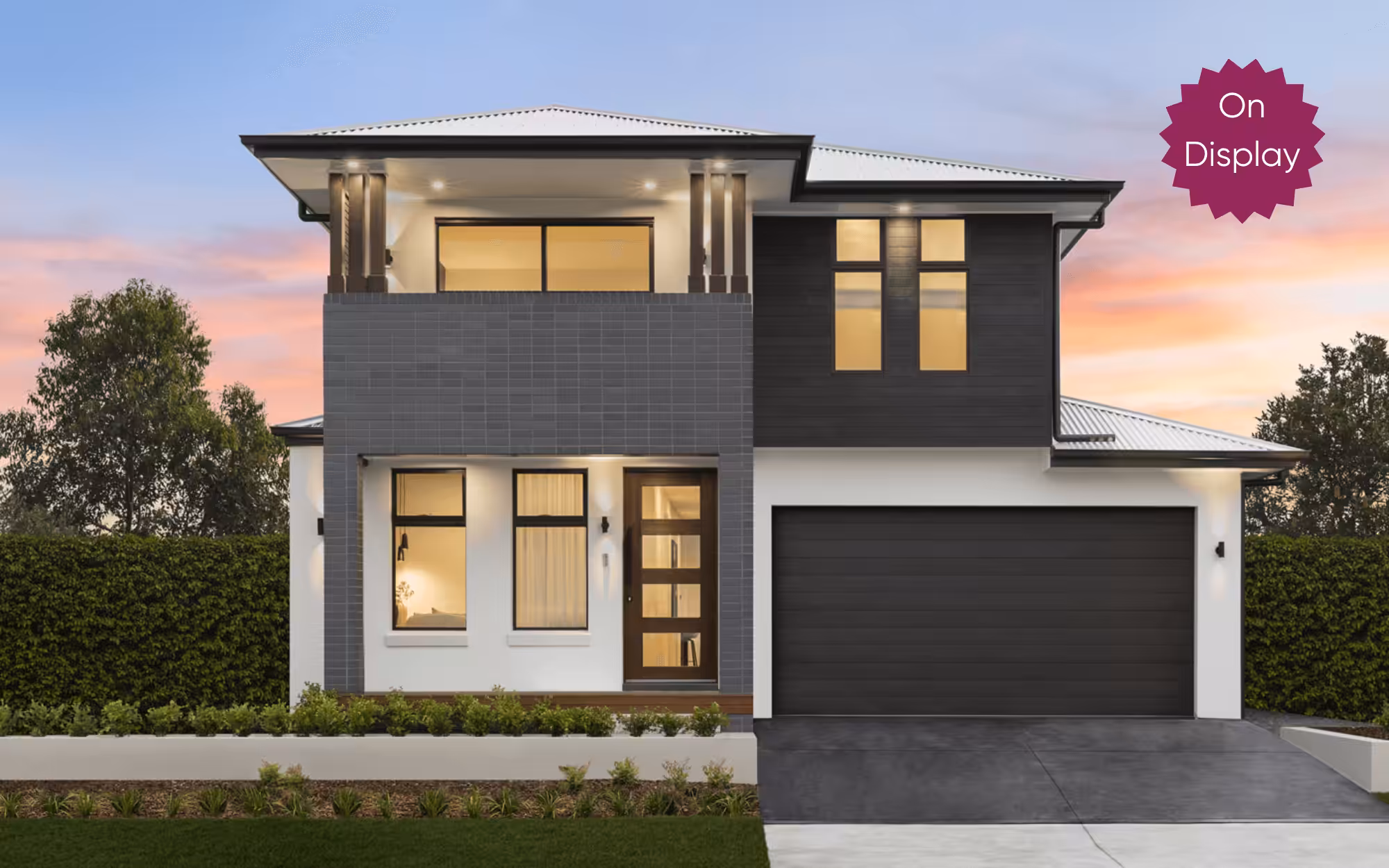 Portland display home front