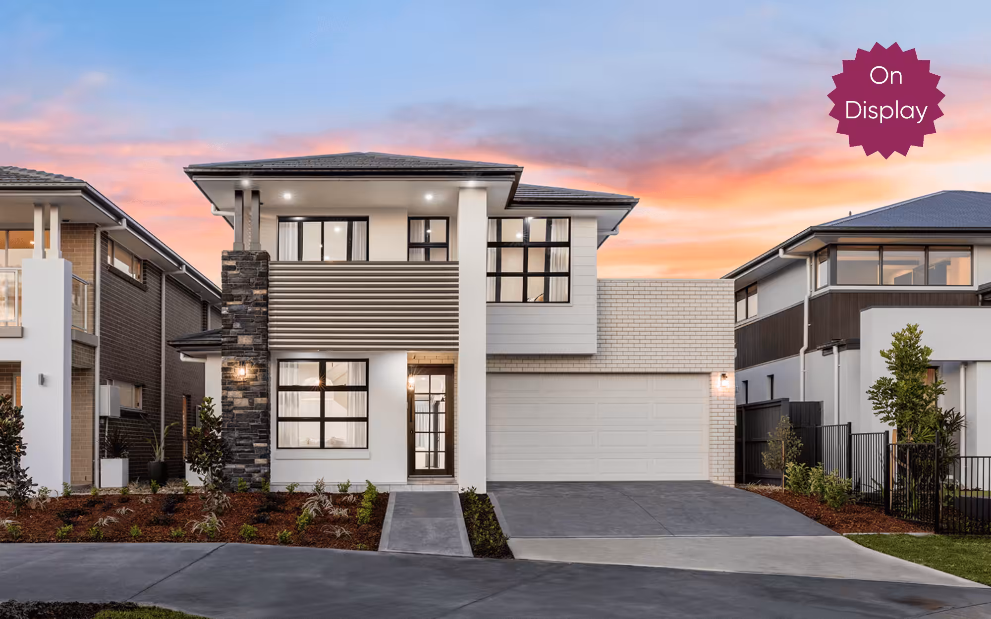 Jasper display home front