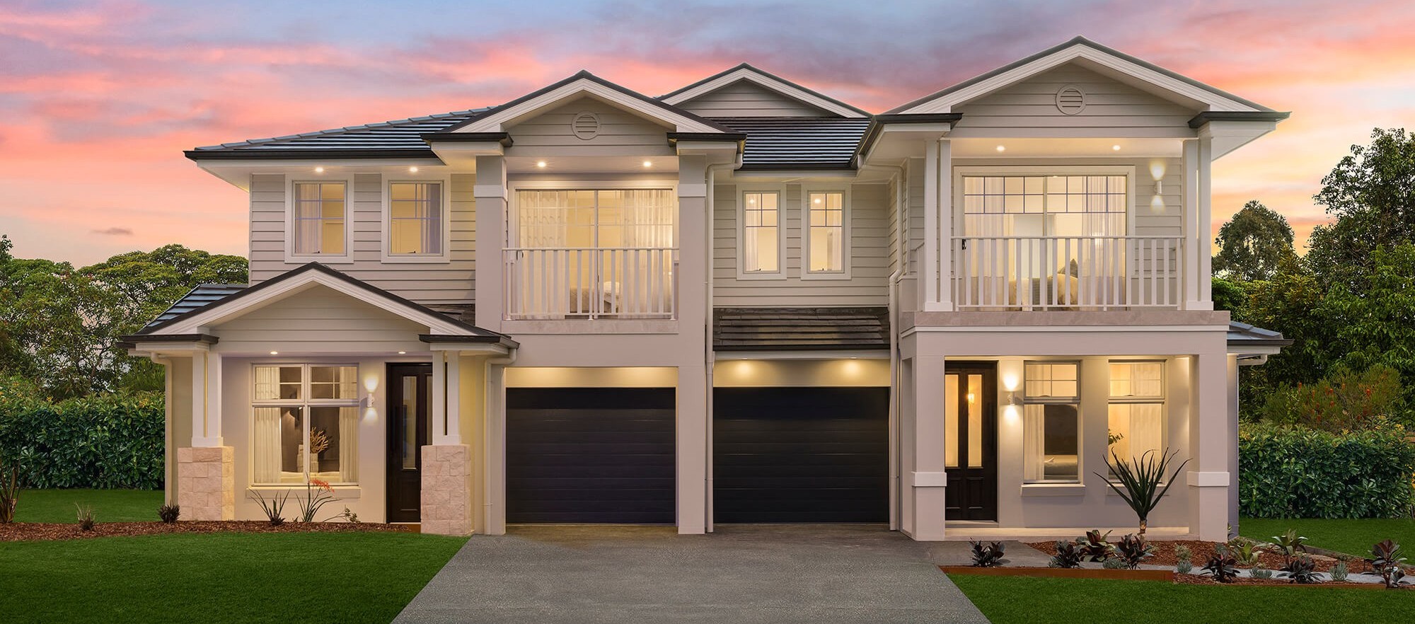 Duplex Facade Highfield